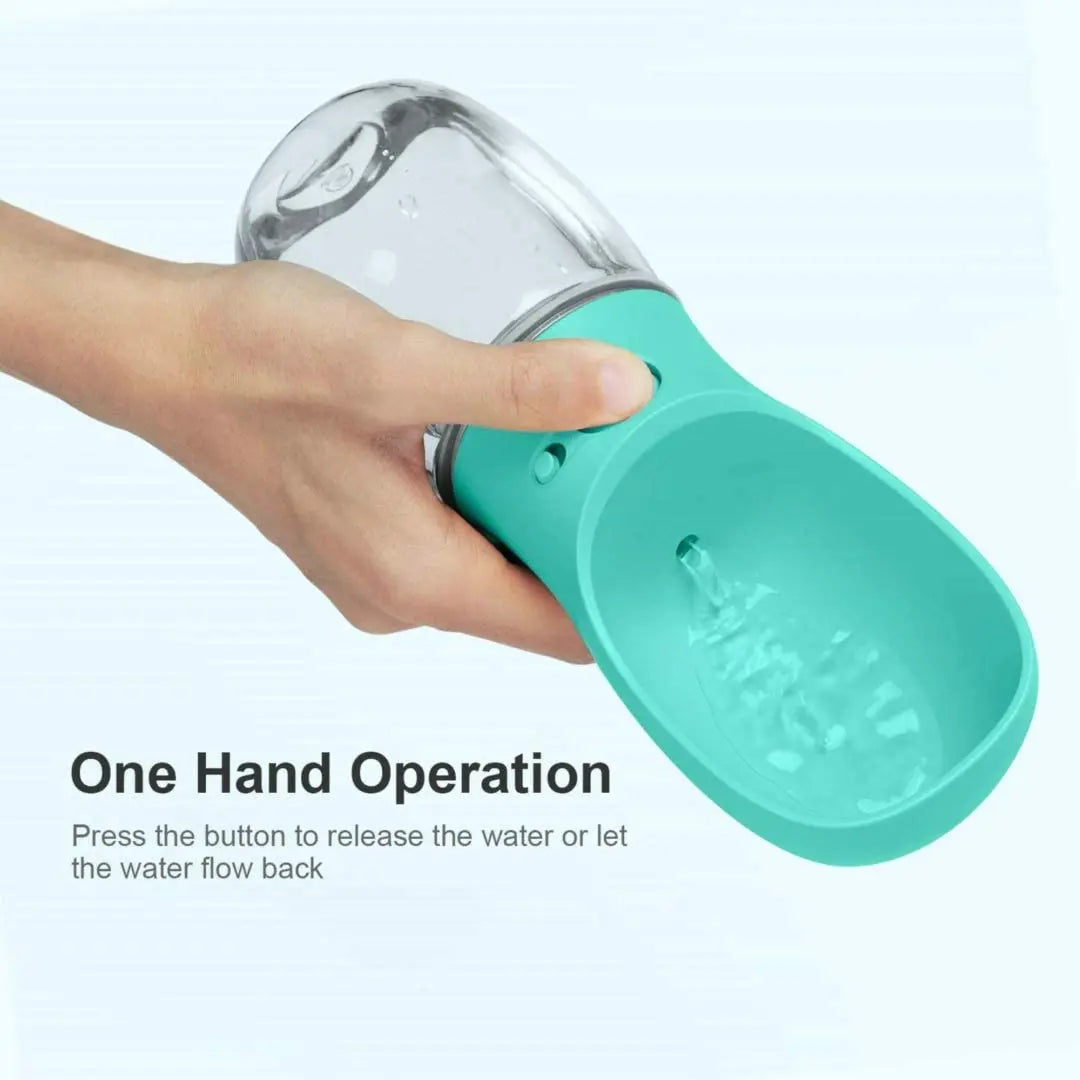 Portable Pet Water Bottle – Convenient Drinking Feeder for Dogs & Cats on Outdoor Adventures