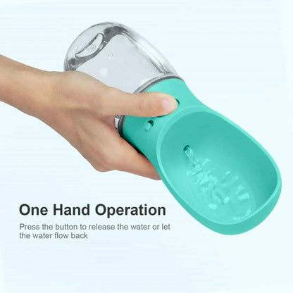 Portable Pet Water Bottle – Convenient Drinking Feeder for Dogs & Cats on Outdoor Adventures