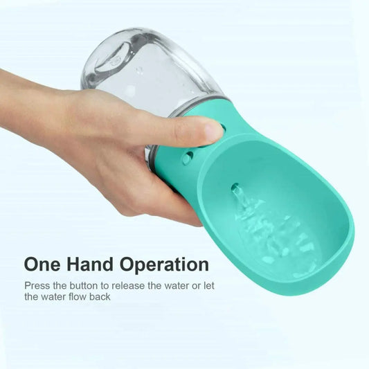 Portable Pet Water Bottle – Convenient Drinking Feeder for Dogs & Cats on Outdoor Adventures