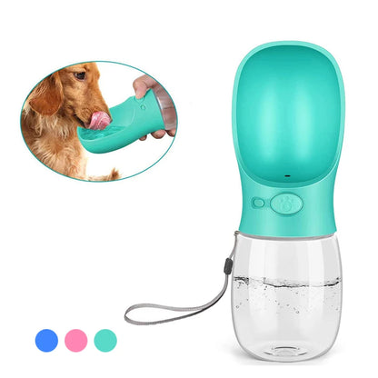 Portable Pet Water Bottle – Convenient Drinking Feeder for Dogs & Cats on Outdoor Adventures
